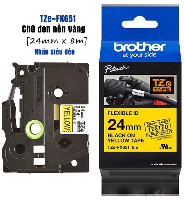 Brother TZE-FX651